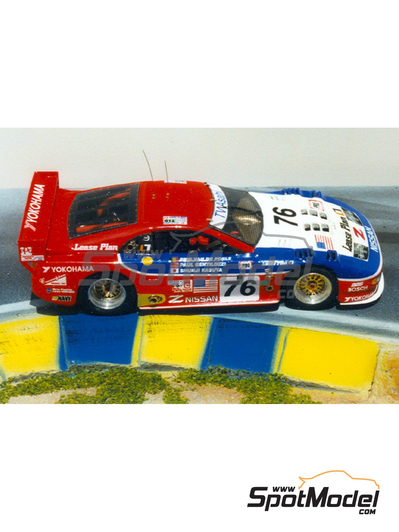 Nissan 300ZX IMSA - 24 Hours Le Mans 1994. Car scale model kit in 1/43  scale manufactured by Renaissance Models (ref. 009C)